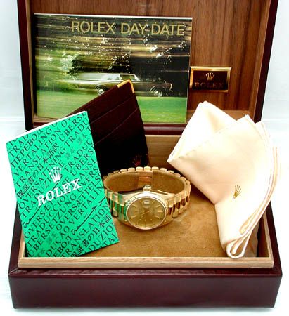Foto 3 - Original Hr Rolex Daydate Gold Neuw., U1743